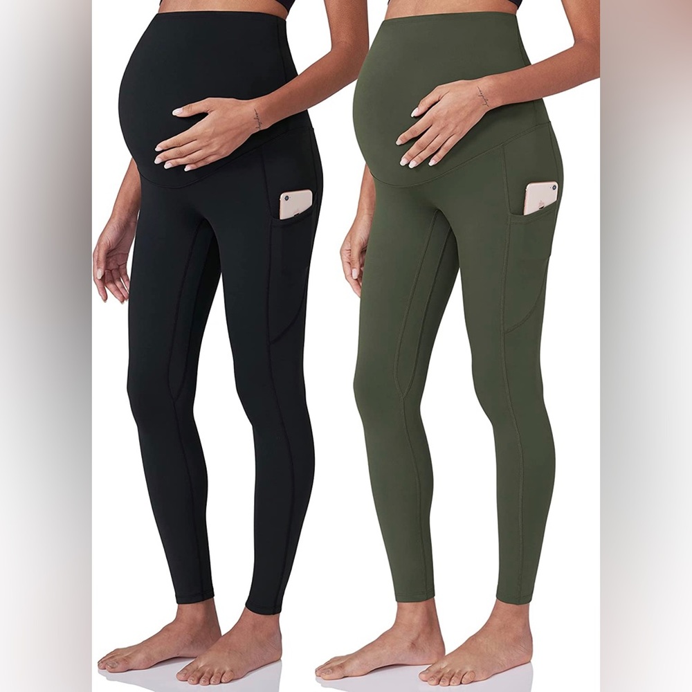 Poshdivah Maternity Leggings Bundle (Size Large)